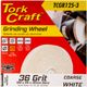 TORK CRAFT Grinding Wheel 125 X 20 X 32mm Bore Coarse 36g White