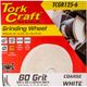 TORK CRAFT Grinding Wheel 125 X 20 X 32mm Bore Fine 60g White