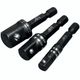 TORK CRAFT Impact Socket Adaptor 3pc Set 1/4' 3/8' 1/2'