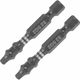 TORK CRAFT Impact Square Sq No.2 X 50mm Pwr Bit 2/card Sq2
