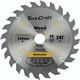 TORK CRAFT Blade Contractor 230x24t 30/1/2 Circular Saw Tct
