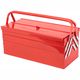 TORK CRAFT Tradesman Cantilever Tool Box 88pc 5 X Tray 468x200x203mm