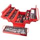 TORK CRAFT Mechanics Cantilever Tool Box 172pc 6 X Tray 470 X220x230mm