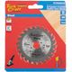 TORK CRAFT Tct Saw Blade 85mm X 1.2mm X 15mm X 24t Wood Thin Kerf