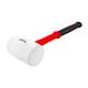 TORK CRAFT Hammer Rubber Mallet 450g (16oz) Fibreglass Handle White Non Marking